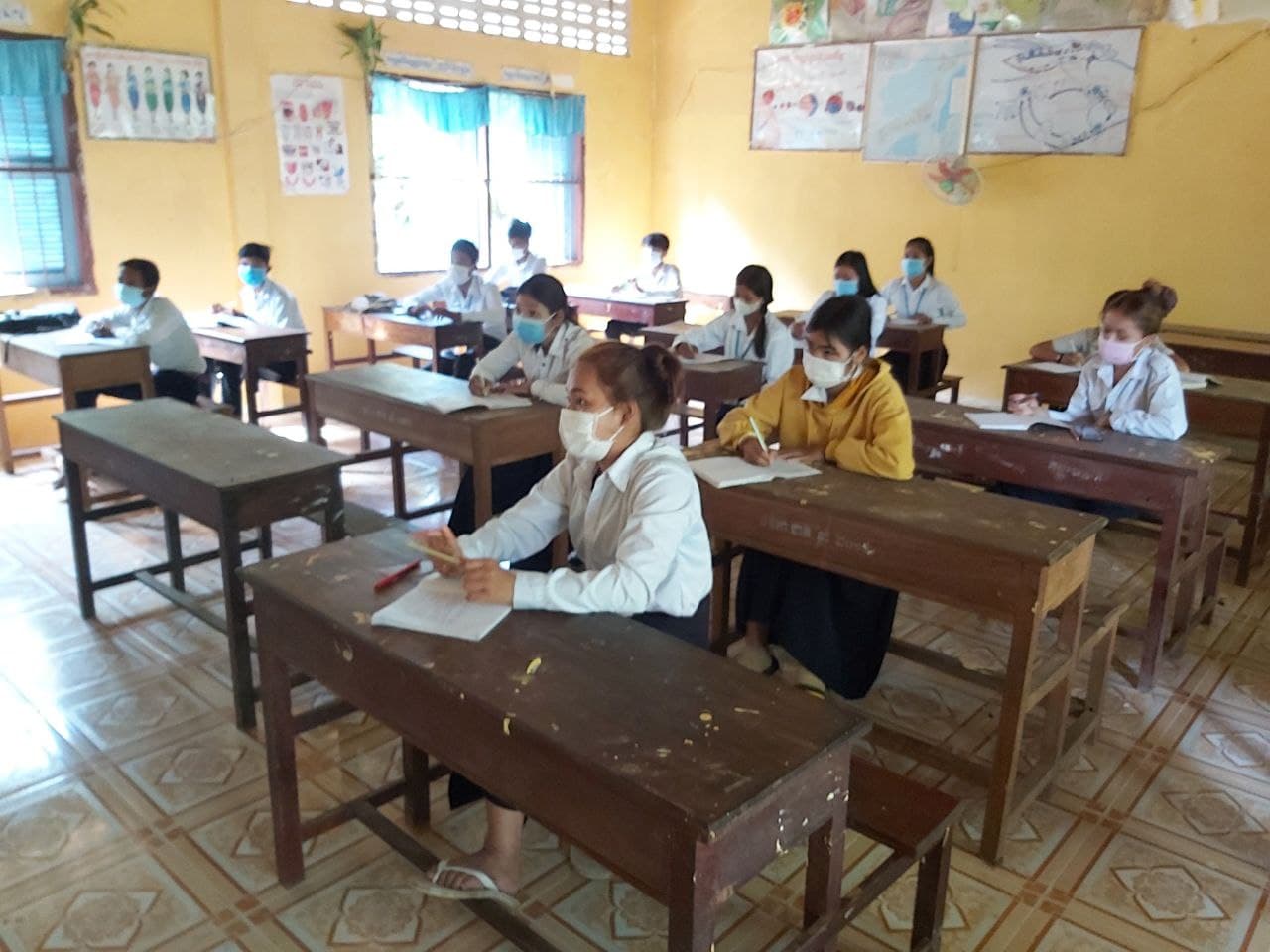 គ្រិះស្ថានមធ្យមសិក្សាសាធារណៈជាង៤០កន្លែងនៅខេត្ដសៀមរាប ត្រូវបានបើកបង្រៀនសាកល្បង