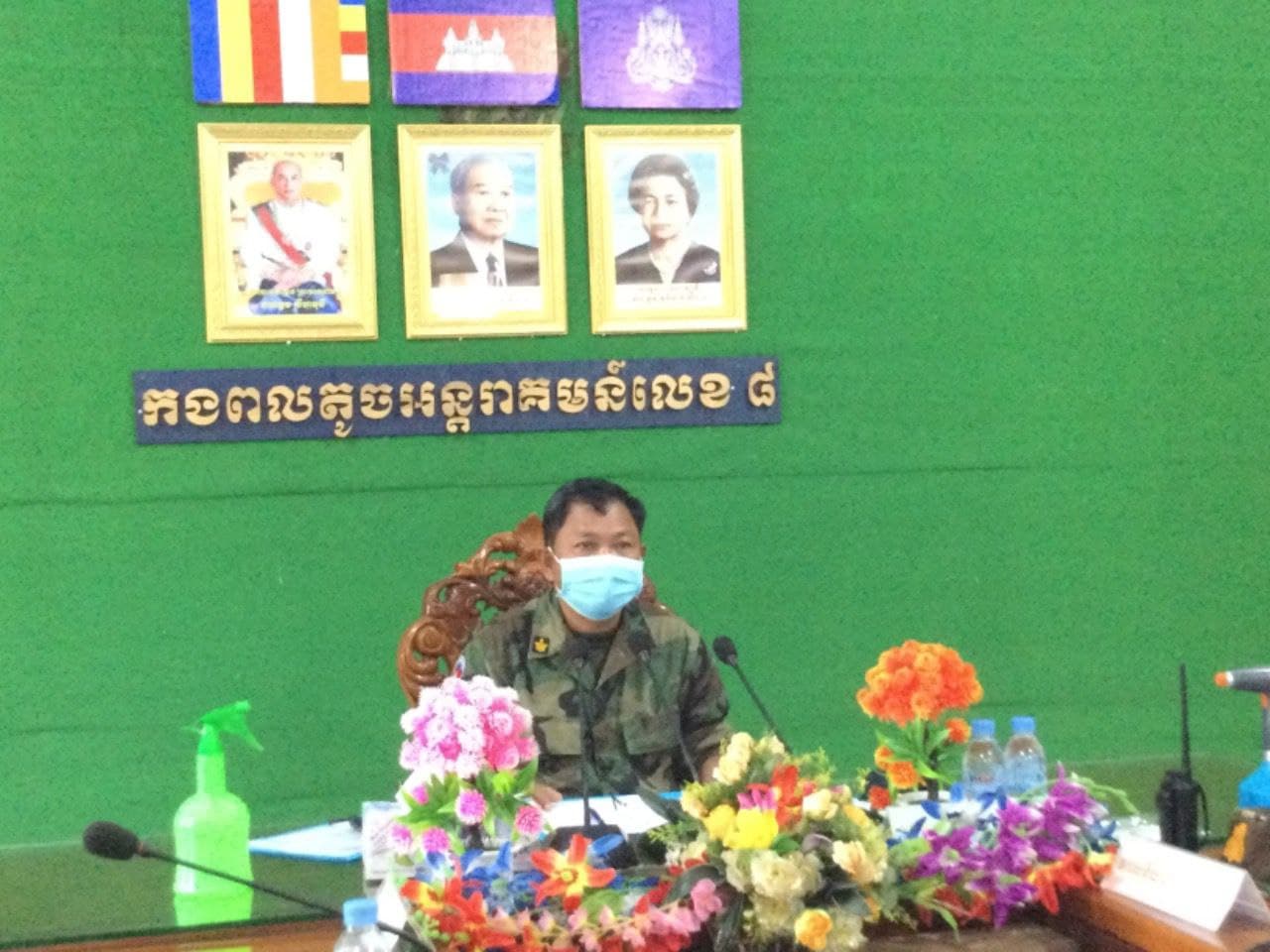 សមិទ្ធផលមានតំលៃប្រមាណជិត ៥០ម៉ឺនដុល្លាអាមេរិច និងចាប់ផ្តើមផុសជារូបរាងឡើង នៅក្នុងអង្គភាពកងពលតូចអន្តរាគមន៍លេខ៨