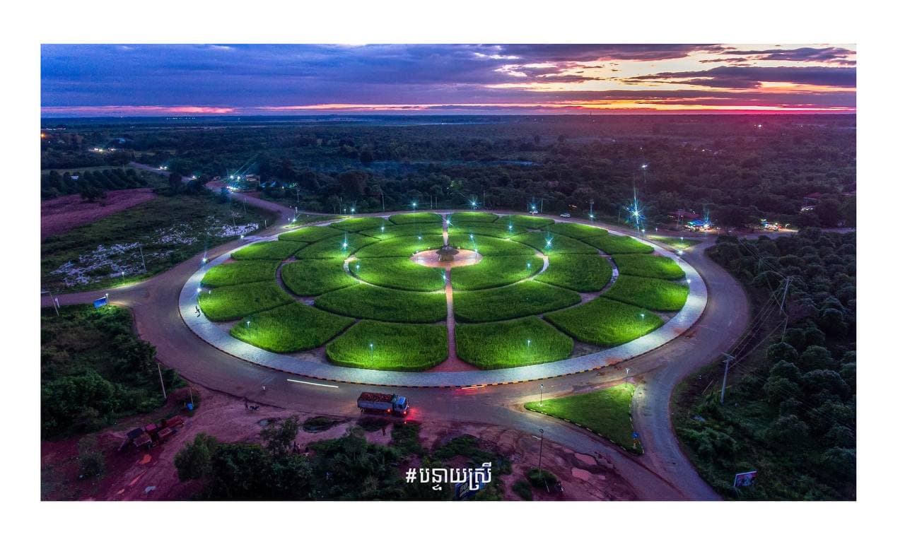 អត្ថន័យពីក្រោយឈ្មោះ និងរូបរាងនៃរង្វង់មូលស្រុកបន្ទាយស្រី