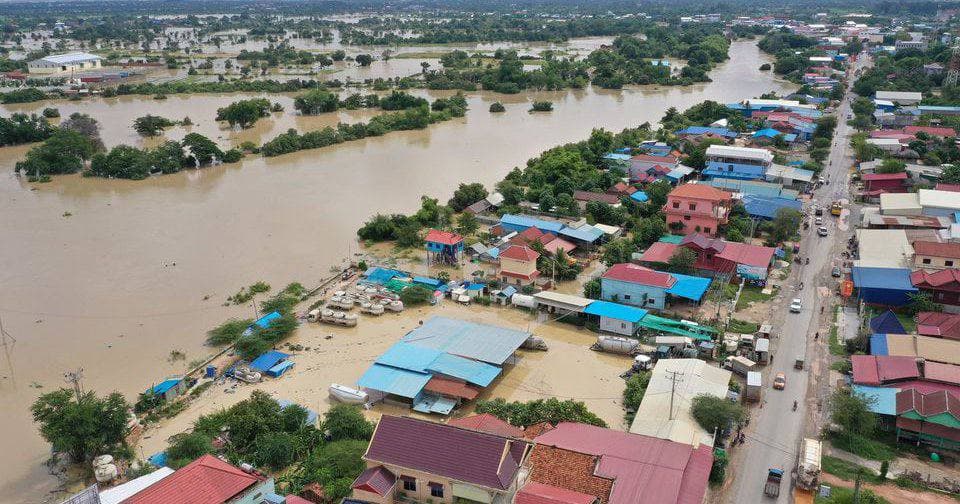 ក្រសួងធនធានទឹក ជូនដំណឹងពីស្ថានភាពធាតុអាកាស ចាប់ពីថ្ងៃនេះដល់ថ្ងៃទី២ ខែវិច្ឆិកា, រាជធានីខេត្តចំនួន១៤ ប្រឈមជំនន់ទឹកភ្លៀង