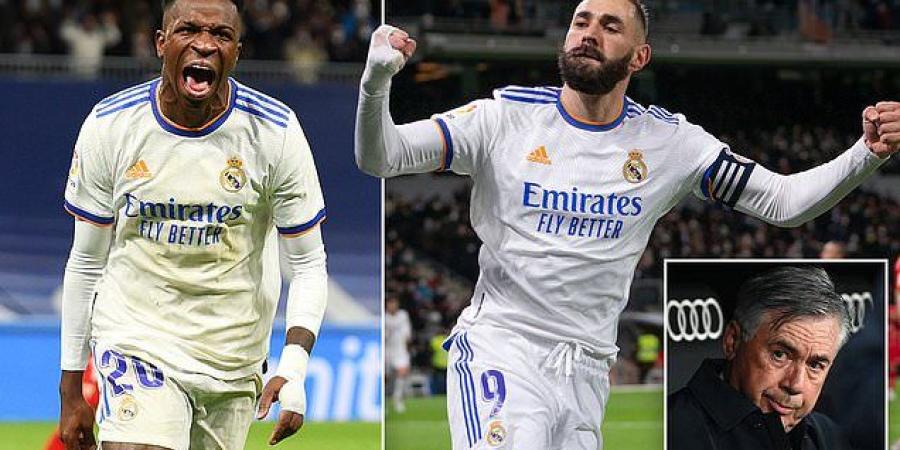 ក្រុម Real Madrid បានវាយបកយកឈ្នះ Sevilla ឈរលើកំពូលតារាង La Liga