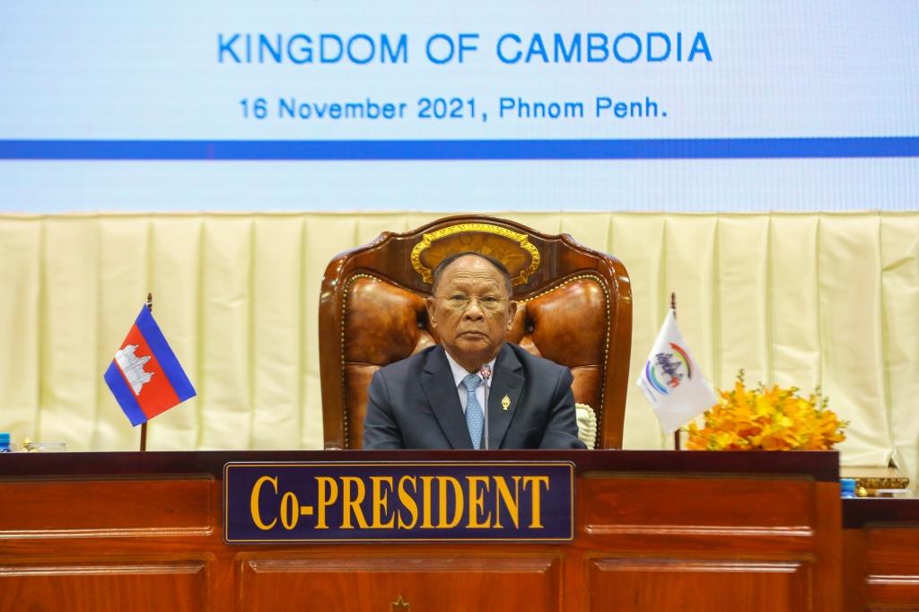 សម្តេច ហេង សំរិន៖ ASEP11 បានរួមគ្នាគំាទ្រយុទ្ធសាស្ត្រស្តារសេដ្ឋកិច្ចសង្គមក្រោយវិបត្តិកូវីដ-១៩ ដោះស្រាយសន្តិសុខ សន្តិភាព ការប្រែប្រួលអាកាសធាតុ វិសមភាពយេនឌ័រ