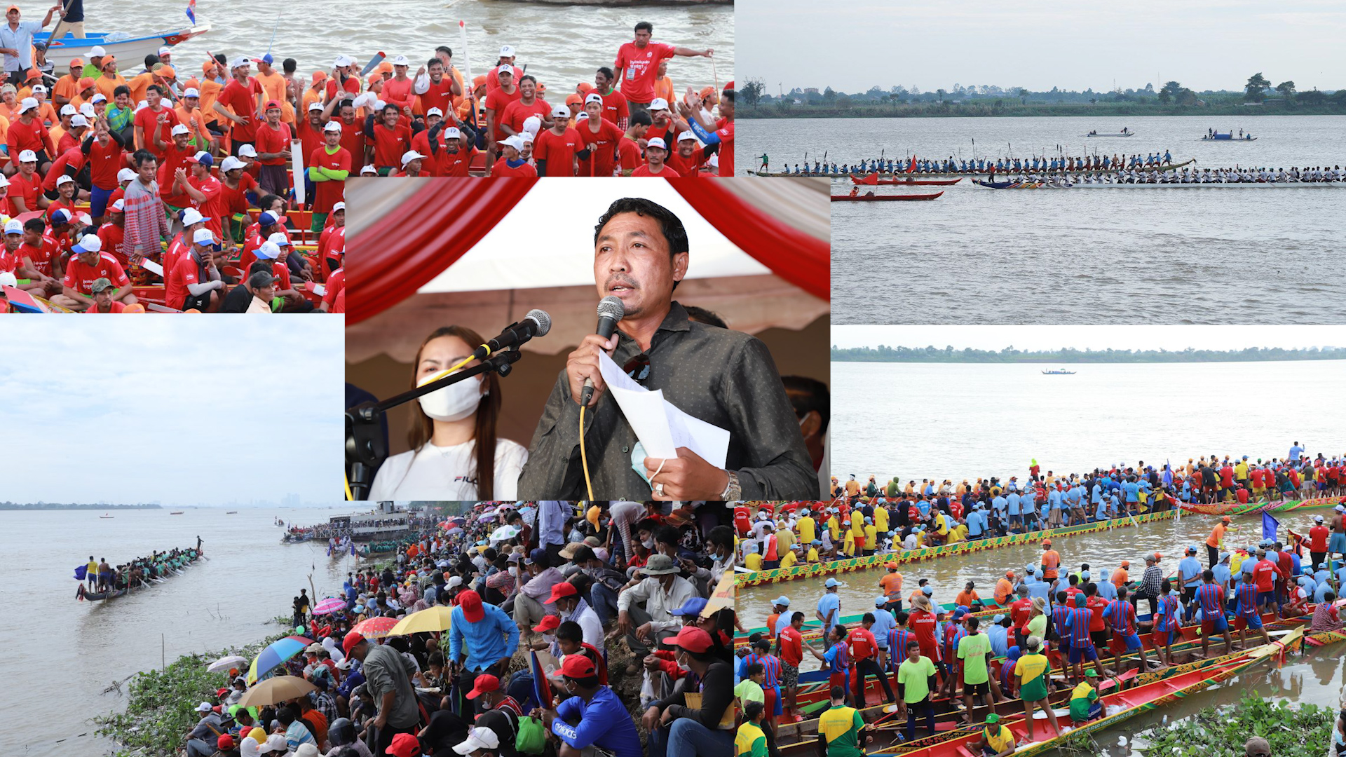 រដ្ឋបាលស្រុកល្វាឯម រៀបចំប្រណាំងទូក អបអរសាទរខួប៣ឆ្នាំ នៃការដាក់បញ្ចូលល្ខោនខោល វត្តស្វាយអណ្ដែត