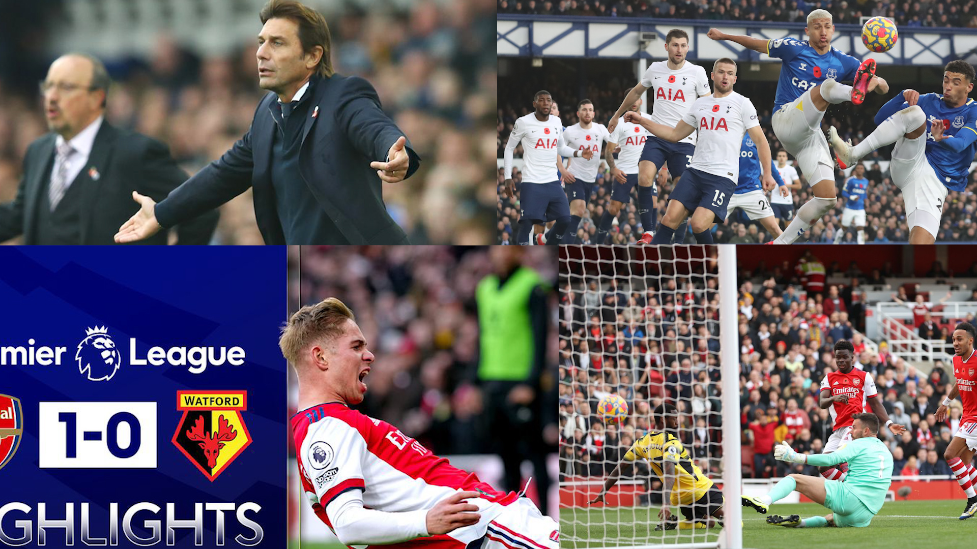 ក្រុម Spur បានត្រឹមស្មើជាមួយ Everton ខណៈកាំភ្លើងធំរកបាន៣ពិន្ទុបន្ថែម