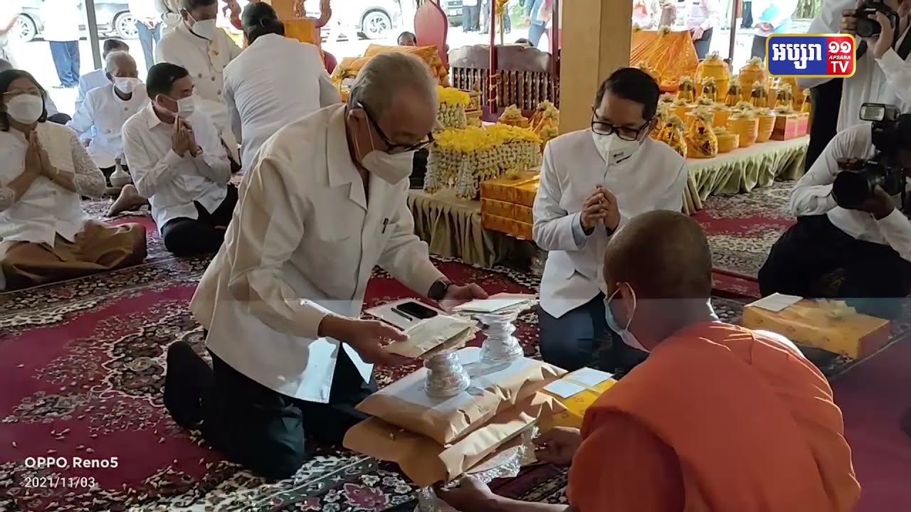 អង្គកឋិនទានព្រះមហាក្សត្រដង្ហែរចូលវត្តជនបទខេត្តកំពង់ឆ្នាំង (Video Inside)