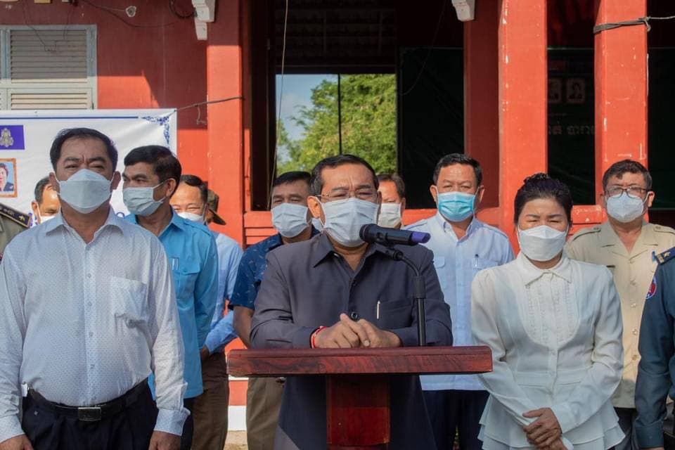 ឯកឧត្តមអភិបាលខេត្តតាកែវ អញ្ជើញប្រកាសបើកយុទ្ធនាការចាក់វ៉ាក់សាំងការពារជំងឺកូវីដ-១៩ ដល់កុមារអាយុ៥ឆ្នាំ នៅភូមិសាស្រ្តខេត្តតាកែវ