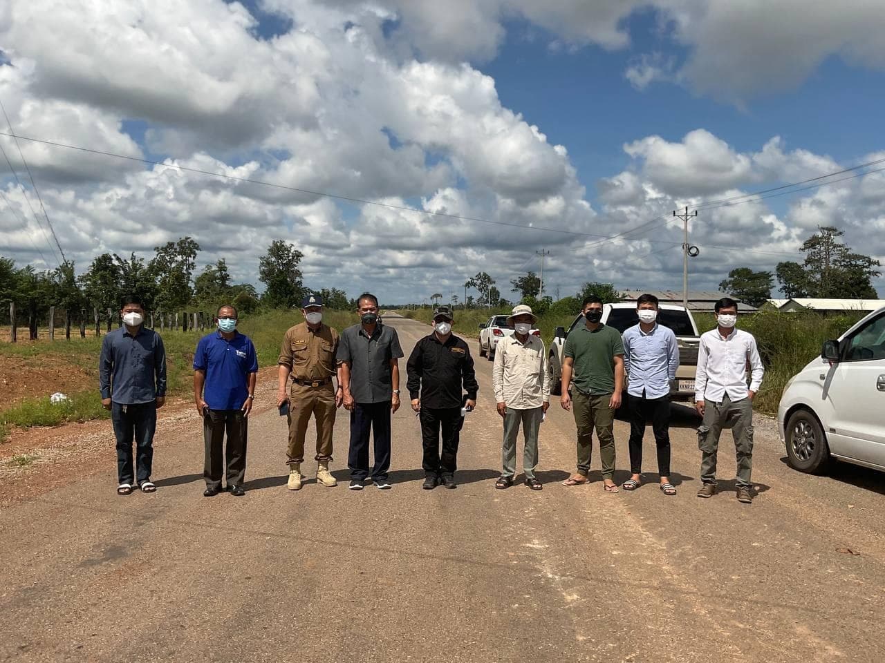 ស្រុកឆែប ខេត្តព្រះវិហារ ទទួលបានផ្លូវ ក្រាលកៅស៊ូពីរជាន់ប្រភេទ (DBST) មួយខ្សែខ្សែ ប្រវែង ៦ ១០០ ម៉ែត្រ