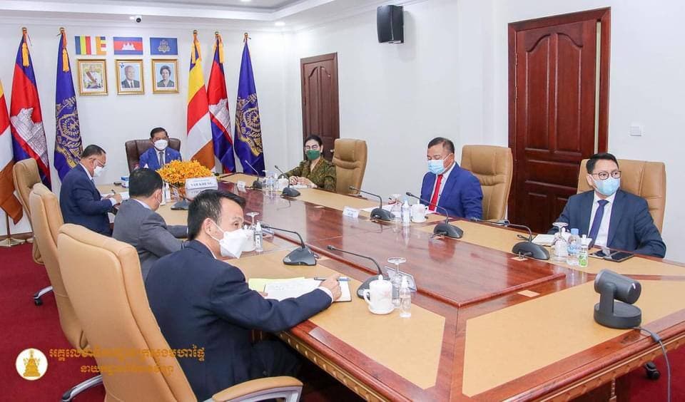 សម្តេចក្រឡាហោម ស ខេង អនុញ្ញាតដ៏ខ្ពង់ខ្ពស់ឲ្យអគ្គលេខាធិការង នៃអង្គការសហប្រជាជាតិ និងជាលេខាធិការប្រតិបត្តិ នៃ UN-ESCAP ជួបសម្តែងការគួរសម និងពិភាក្សាការងារ