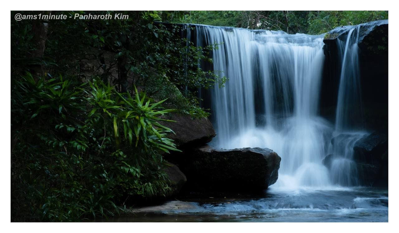 ទឹកធ្លាក់ពើងស្រម៉ នៃភ្នំត្បែងមានជ័យដែនដីពិសិដ្ឋ