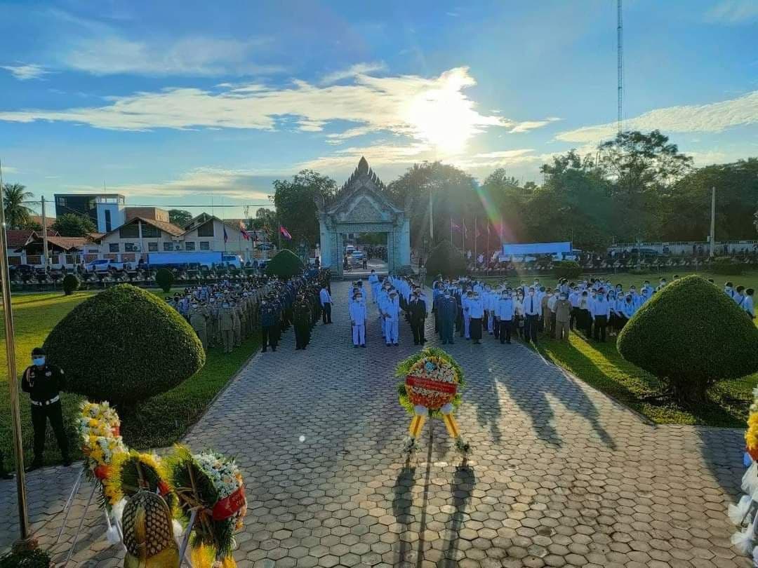 នៅខេត្តសៀមរាប ប្រារព្ធខួបអនុស្សាវរីយ៍លើកទី៦៨ នៃទិវាបុណ្យឯករាជ្យជាតិ ៩ វិច្ឆិកា (៩ វិច្ឆិកា ១៩៥៣ – ៩ វិច្ឆិកា ២០២១)