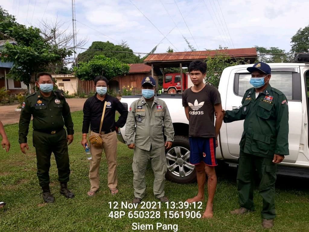 អ្នកទោសម្នាក់ទៀតហើយ  ក្នុងចំណោម៧នាក់ ដែលហែកគុករត់ នៅខេត្តស្ទឹងត្រែង ត្រូវកម្លាំងសមត្ថកិច្ចស្រាវជ្រាវចាប់ខ្លួនបាន, សរុប៥នាក់ដែលចាប់បានមកវិញ