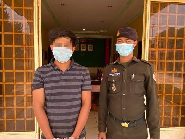 អាវុធហត្ថក្រុងបានលុង ឃាត់ខ្លួនបុរសម្នាក់ពាក់ព័ន្ធករណីរំលោភសេពសន្ថវៈមិនបានសម្រេច