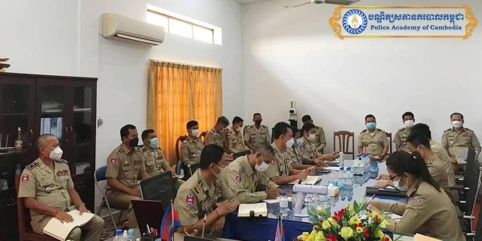 វិទ្យាស្ថានស្រាវជ្រាវវិទ្យាសាស្ត្រនគរបាល បានទទួលស្វាគមន៍ក្រុមការងាររបស់ដេប៉ាតឺម៉ង់ ធានាគុណភាពអប់រំផ្ទៃ