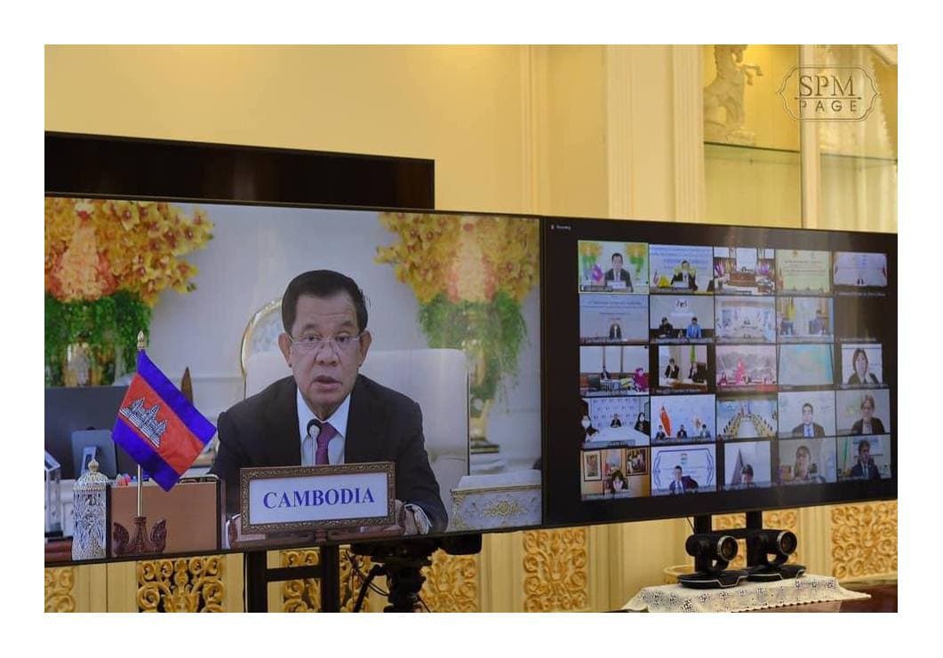 សម្តេចតេជោថ្លែងទៅកាន់សមាជិកអង្គសភាអាស៊ី និងអ៉ឺរ៉ុប (ASEP 11) កាលពីល្ងាចថ្ងៃទី១៦ វិច្ឆិកា