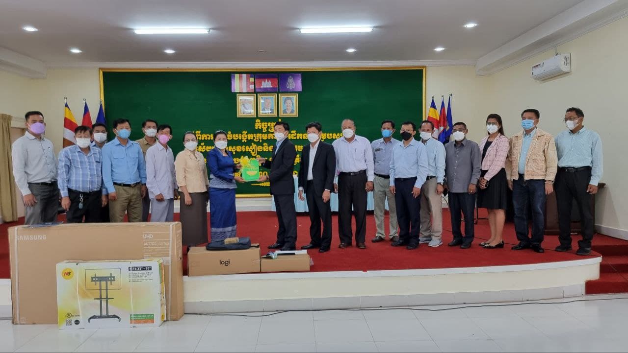 ​កិច្ចប្រជុំស្តីពីការរៀបចំបង្កើតក្រុមការងារ ដឹកនាំសម្របសម្រួល វិស័យសន្តិសុខស្បៀង   និងអាហារូបត្ថម្ភ ខេត្តតាកែវ