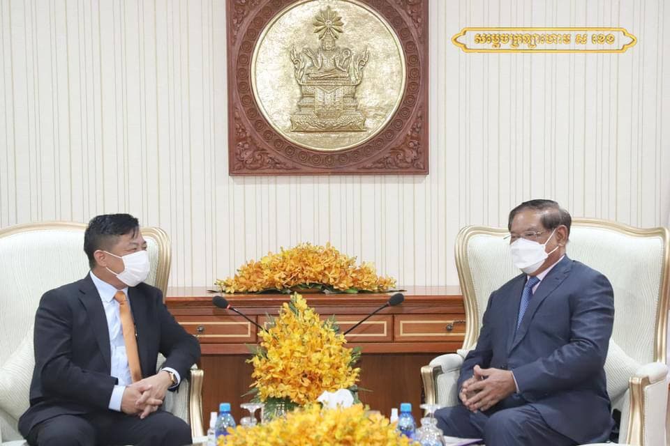 រដ្ឋមន្រ្តីក្រសួងមហាផ្ទៃអនុញ្ញាតិអោយឯកអគ្គរដ្ឋទូតថ្មីនៃសាធារណរដ្ឋសង្គមនិយមវៀតណាមចួលជួបសម្តែងការគួរសមនិងពិភាក្សាការងារ