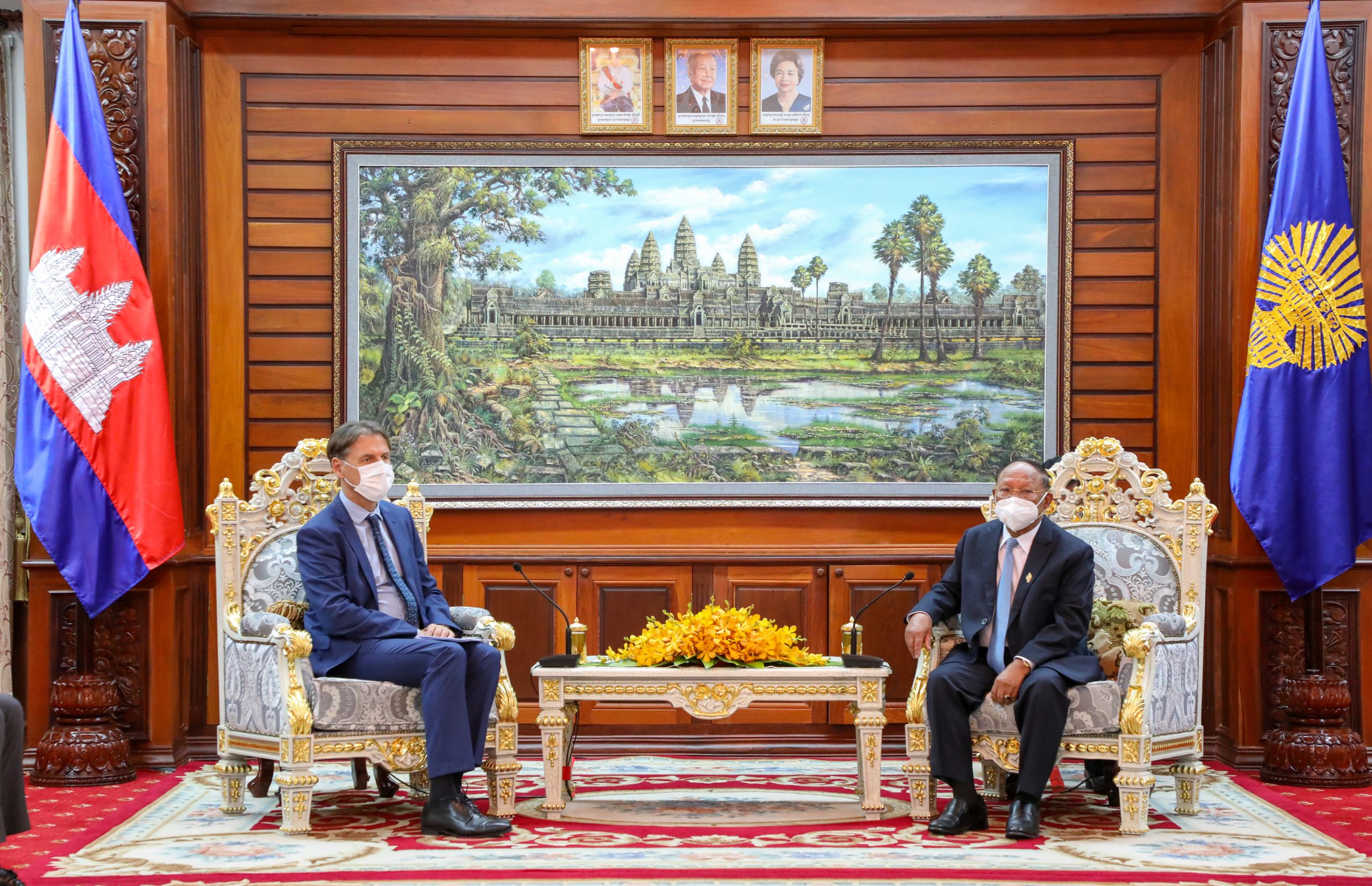 ឯកអគ្គរដ្ឋទូតថ្មីប្រទេសបារំាងលើកឡើងថា ការបើកប្រទេសឡើងវិញរបស់កម្ពុជាជំរុញឱ្យរដ្ឋសភាប្រទេសទំាងពីរបន្តកិច្ចសហប្រតិបត្តិការគ្នាឡើងវិញ