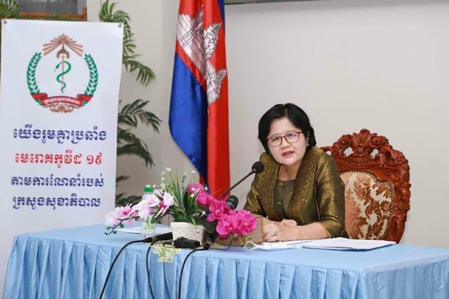 លោកជំទាវ ឱ វណ្ណឌីន ៖ មកទល់ពេលនេះអ្នកជំងឺកូវីដ-១៩ ប្រភេទអូមីក្រុង មិនមានអ្វីគួរឱ្យកត់សម្គាល់នោះទេ
