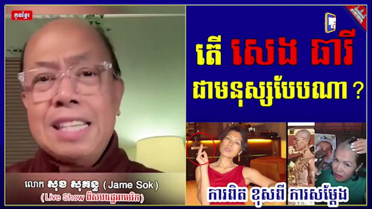 ពលរដ្ឋក្នុងនិងក្រៅប្រទេសរិះគន់ជនជាប់ចោទនាង សេង ធារី (Video Inside)