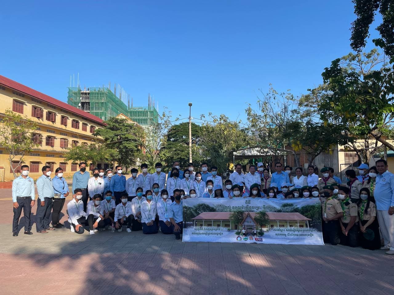 សសយក បំពាក់ម៉ាស៊ីនចម្រោះទឹកស្អាត និងដាំកូនឈើប្រណិតនៅវិទ្យាវិទ្យា ប៊ុន រ៉ានី ហ៊ិនសែន ផ្សារដើមថ្កូវ និងវិទ្យាល័យជា ស៊ីម សាមគ្គី