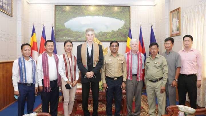 អភិបាលខេត្តរតនគិរី ទទួលជួបសំណេះសំណាល និងពិភាក្សាការងារជាមួយក្រុមប្រតិភូតំណាងអគ្គរដ្ឋទូតកាណាដាប្រចាំប្រទេសកម្ពុជា