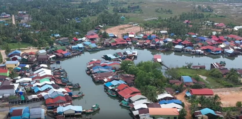សហគមន៍នេសាទត្រពាំងរពៅនៅខេត្តកំពត🎣