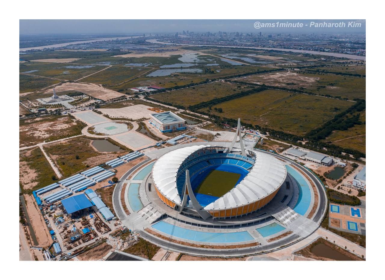 ពិធីសម្ពោធដាក់ឱ្យប្រើប្រាស់ជាផ្លូវការនៃវិមានកីឡដ្ឋានជាតិមរតកតេជោ