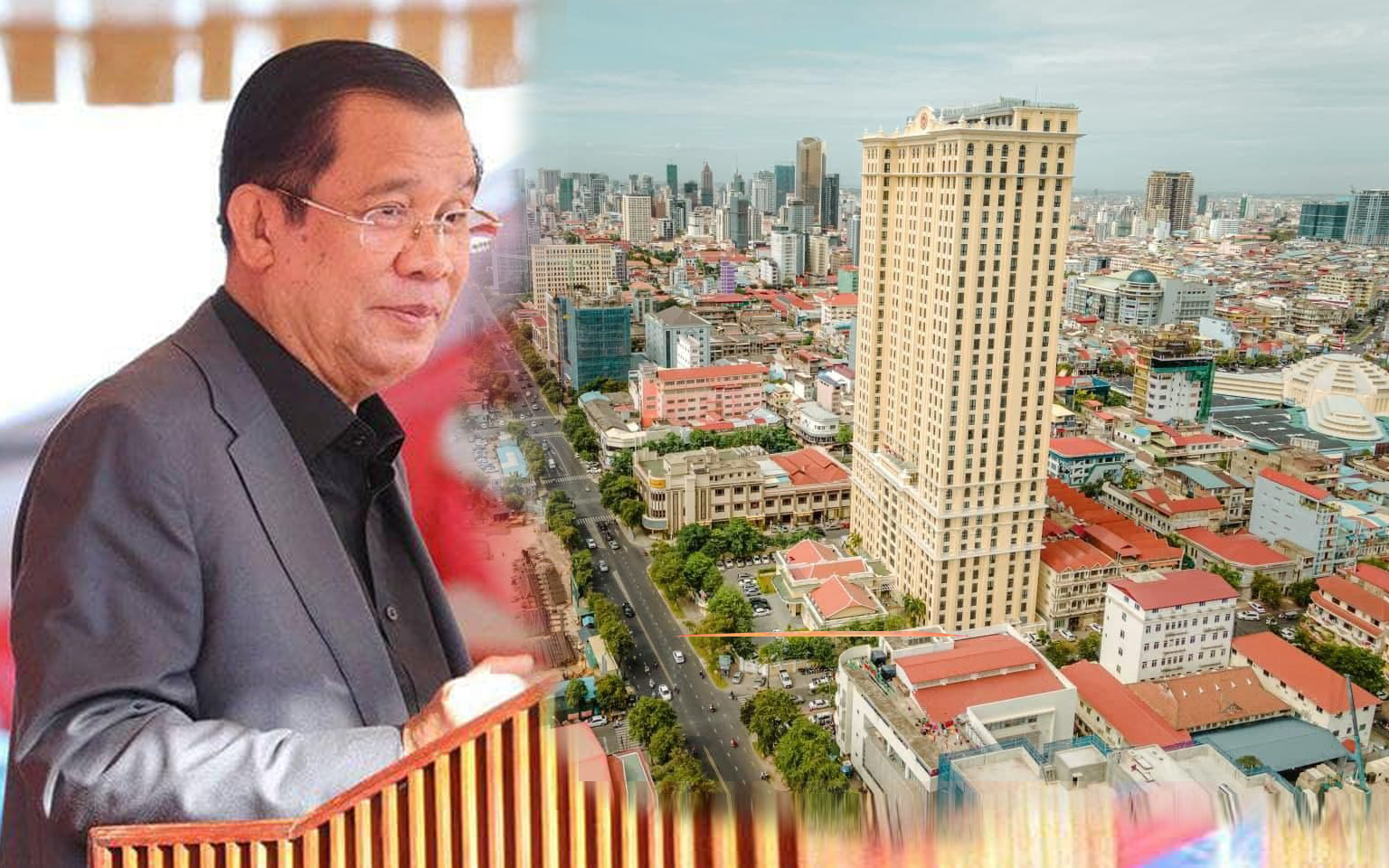 ព្រឹកនេះ សម្តេចតេជោ អញ្ជើញសម្ពោធដាក់ឱ្យប្រើប្រាស់អគាររដ្ឋបាល នៃអគ្គនាយកដ្ឋានគយ និងរដ្ឋាករកម្ពុជា ដែលមានកម្ពស់ ១២០ម៉ែត្រ ស្មើរនិង ៣៥ជាន់