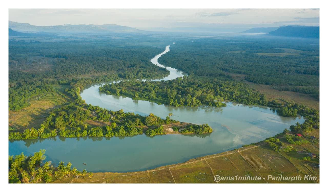 ភូមិទឹកស្រែក្បែរស្ទឹងពពក 🌳 💦 🍂 🇰🇭