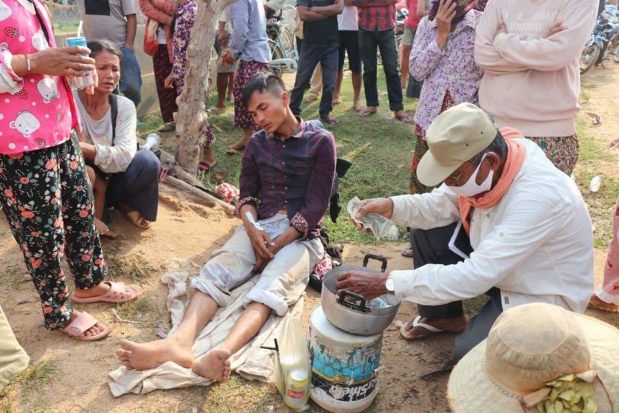 ភ្លើងឆេះផ្ទះ ស្លាប់ប្រពន្ធមានផ្ទៃពោះ និងកូនៗសរុប៦នាក់តុលាការកាត់ទោសជន សង្ស័យជាប្តី ដាក់គុកអស់១ជីវិត