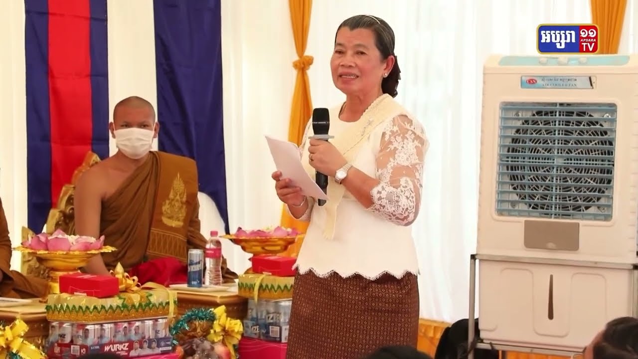 លោកជំទាវកិត្តិសង្គហបណ្ឌិត ម៉ែន សំអន  អញ្ជើញជាអធិបតីក្នុងពិធីបុណ្យអភិសេក និងសម្ពោធឆ្លង ព្រះបដិមាព្រះសិអារ្យ បុស្បុក និងសមិទ្ធផលនានា នៅលើកំពូល ភ្នំសន្លុង (Video Inside)