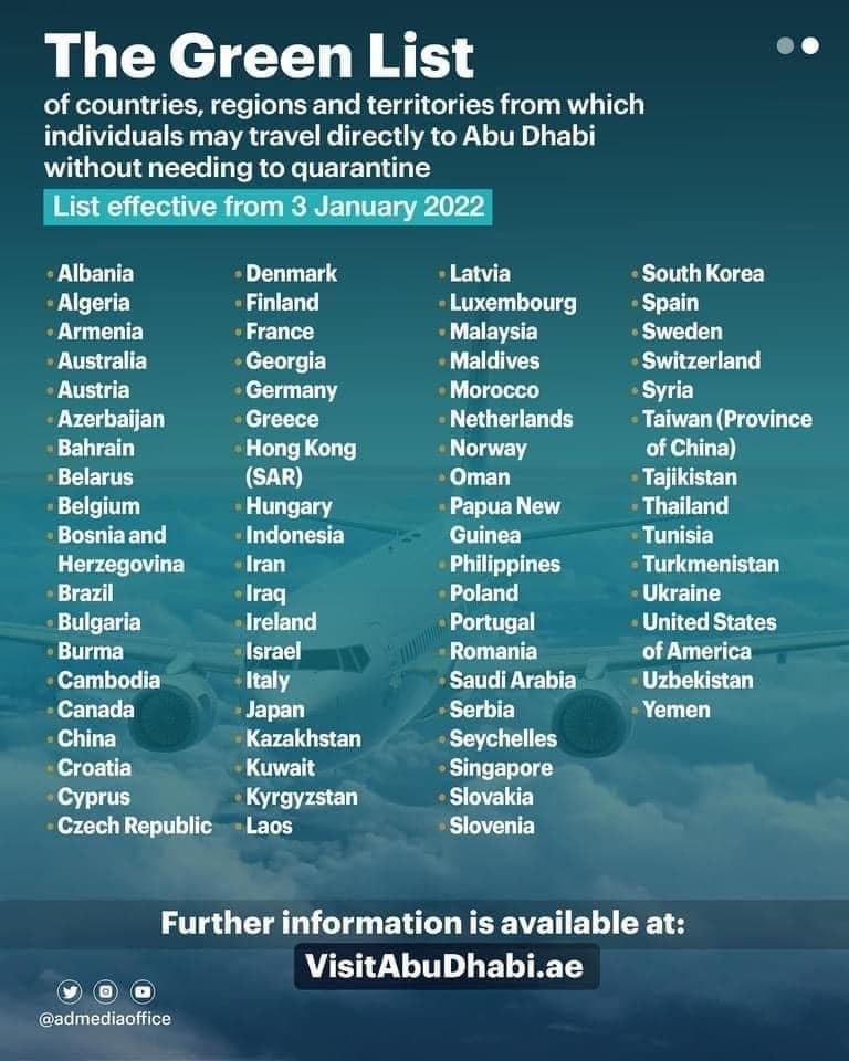 ប្រជាជនកម្ពុជាទៅ Abu Dhabi ប្រទេសអារ៉ាប់រួម មិនចាំបាច់ចត្តាឡីស័ក 👏🇦🇪