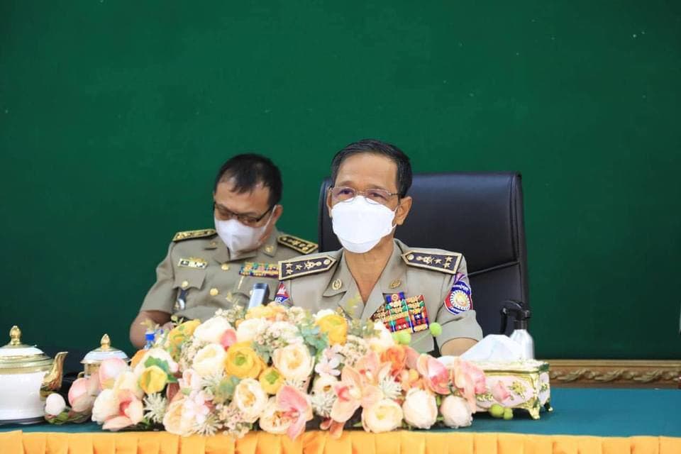 ឯកឧត្តម ងួន ស្រេង អញ្ជេីញជាអធិបតីក្នុងកិច្ចប្រជុំប្រកាសមន្ត្រីទើបចូលក្របខ័ណ្ឌថ្មី មន្រ្តីនគរបាលជាតិ និងមន្រ្តីរាជការសុីវិលក្នុងអគ្គនាយកដ្ឋានសវនកម្មផ្ទៃក្នុង