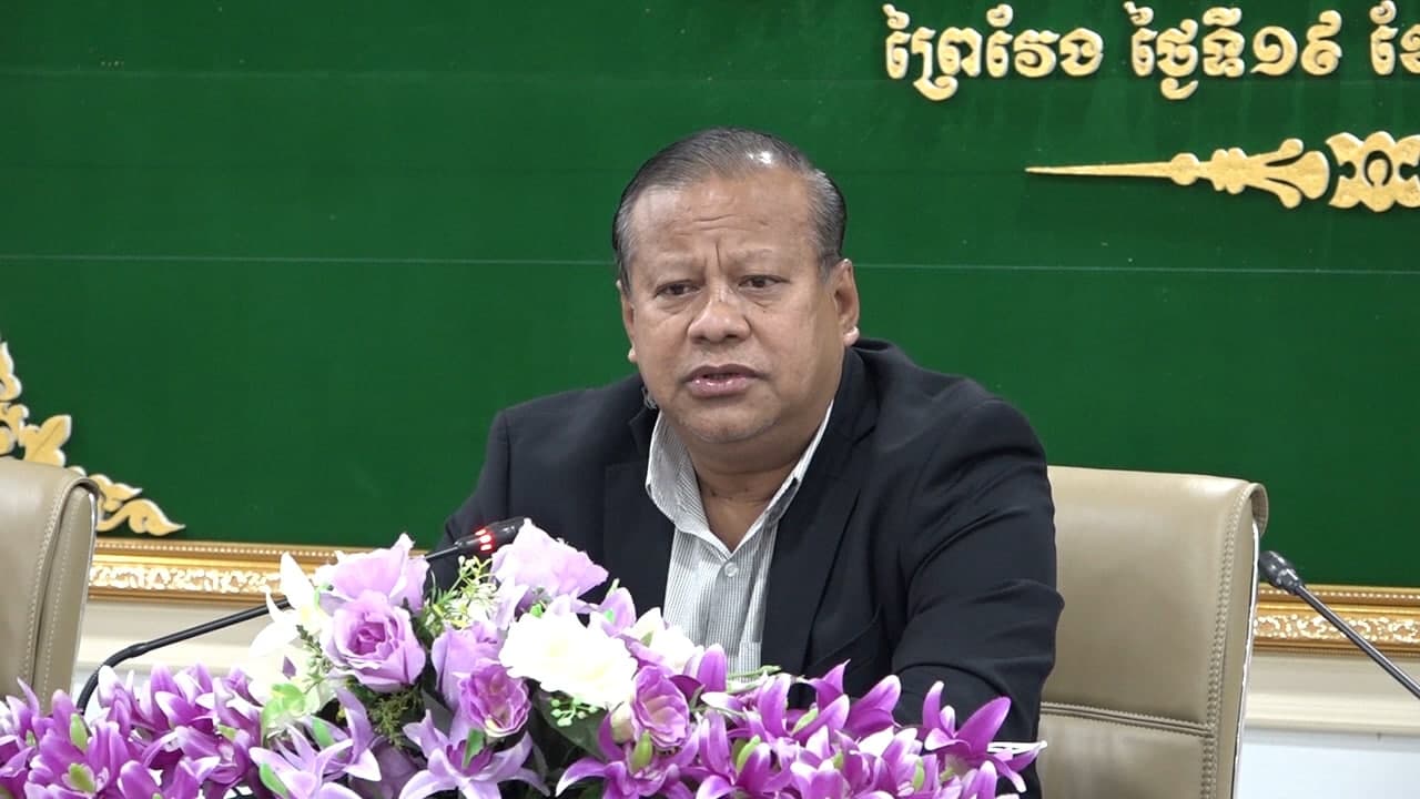 ឯកឧត្តម ចាយ សាមិត្ត គូសបញ្ជាក់ថា អនាម័យបរិស្ថានស្អាតគឺផ្តើមចេញពីយើងទាំងអស់គ្នា