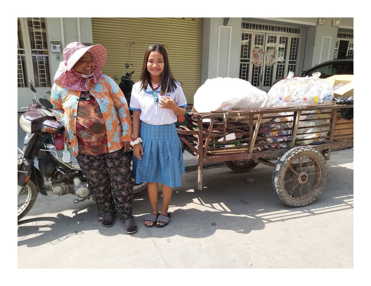 ម្តាយខំដើម្បីអនាគតកូន!