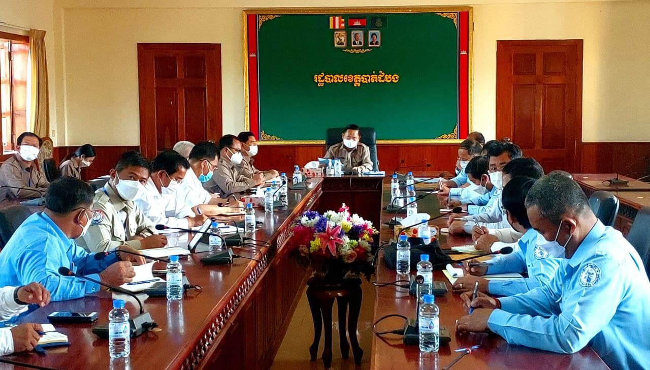 រដ្ឋបាលខេត្តបាត់ដំបង បើកកិច្ចប្រជុំពិភាក្សា ជាមួយអគ្គីសនីកម្ពុជា លើគម្រោងរៀបចំខ្សែបញ្ជូនអគ្គីសនីតង់ស្យុងខ្ពស់កម្លាំង៥០០គីឡូវ៉ុល ពីអនុស្ថានីយអគ្គីសនីបាត់ដំបង ទៅព្រំដែនថៃ ក្នុងពេលខាងមុខឆាប់ៗនេះ