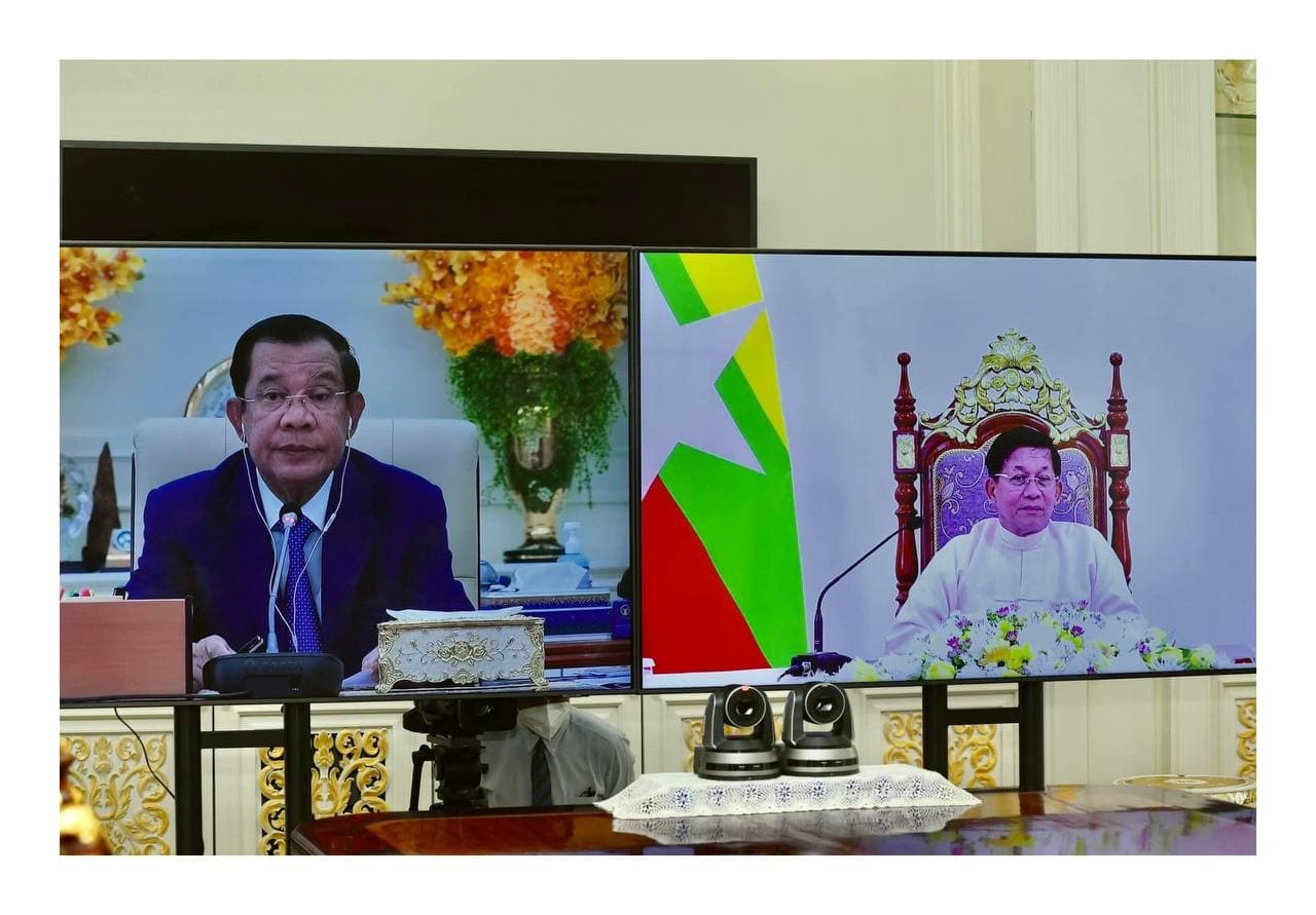 ក្នុងឋានៈជាប្រធានអាស៊ាន កម្ពុជាមានការបារម្ភយ៉ាងខ្លាំងជុំវិញអំពើហិង្សាដែលបន្តកើតមាននៅមីយ៉ាន់ម៉ា ហើយសម្តេចតេជោបានស្នើ៤ចំណុច