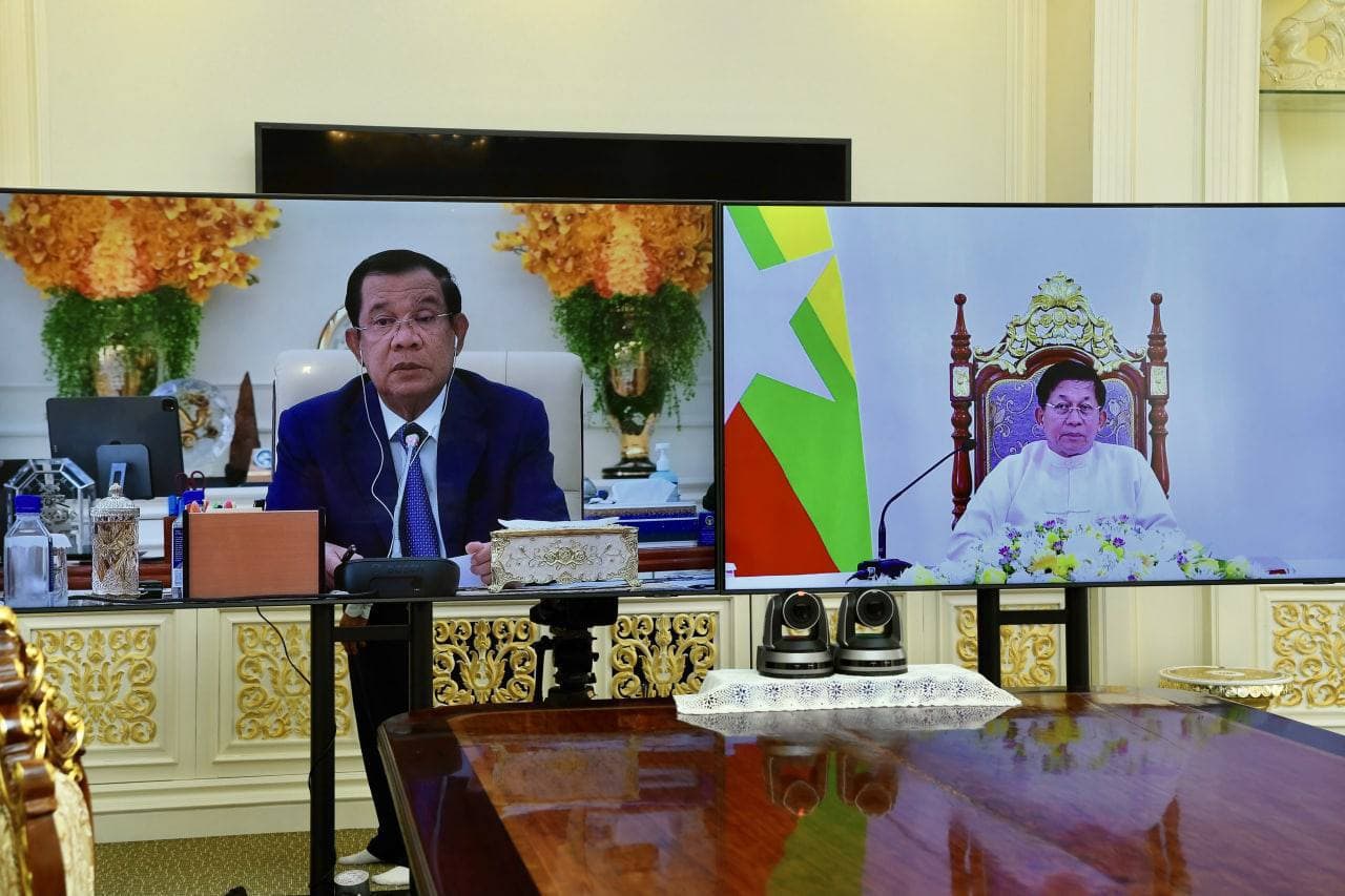 ក្រសួងការបរទេសកម្ពុជា ចេញសចក្ដីប្រកាសព័ត៌មានស្ដីពីលទ្ធផលនៃជំនួបសន្ទនារវាងសម្តេចតេជោ ហ៊ុន សែន និង ឯកឧត្តមនាយឧត្តមសេនីយ៍ ជាន់ខ្ពស់មីន អោង ឡាំង