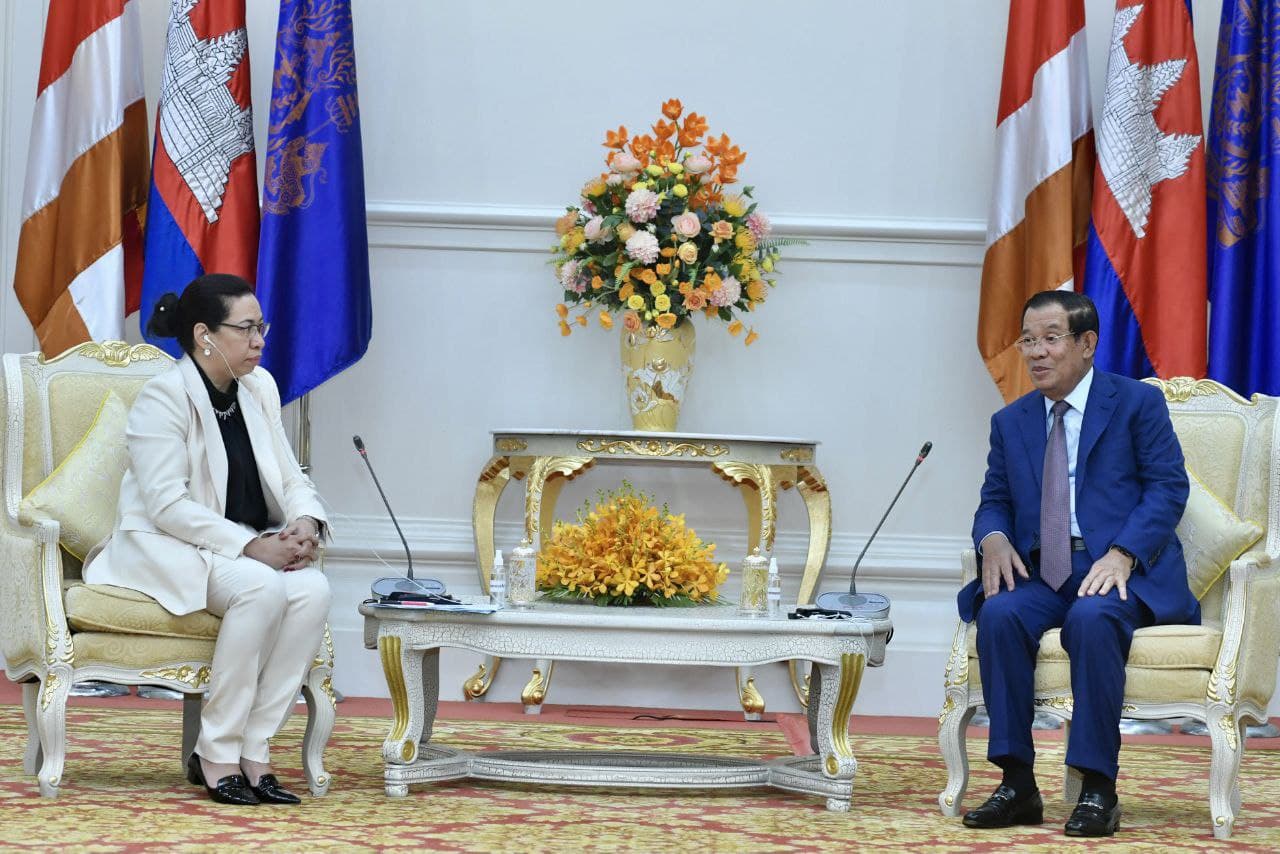 សម្ដេចតេជោ អនុញាតិឱ្យរដ្ឋមន្រ្តីការបរទេសទីម័រខាងកើត ចូលជួបសម្ដែងការគួរសម និងពិភាក្សាការងារ នៅវិមានសន្តិភាព