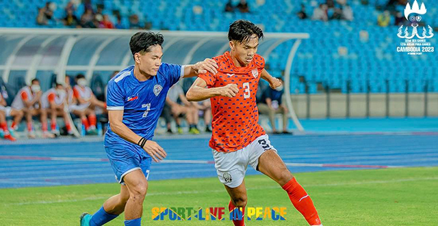 ស៊ិ​ន សុវណ្ណ​មក​រា លេចធ្លោខ្លាំង​ ក្រោយ​ជួយ​ក្រុម​កម្ពុជា​ឱ្យ​ឈ្នះ​ហ្វី​លី​ពី​ន