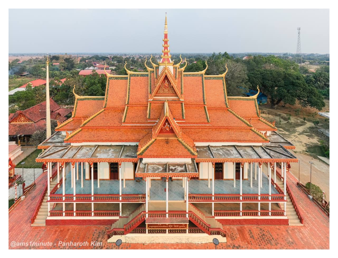 វត្តសសរ១០០ ស្រុកសំបូរ ខេត្តក្រចេះ 🇰🇭
