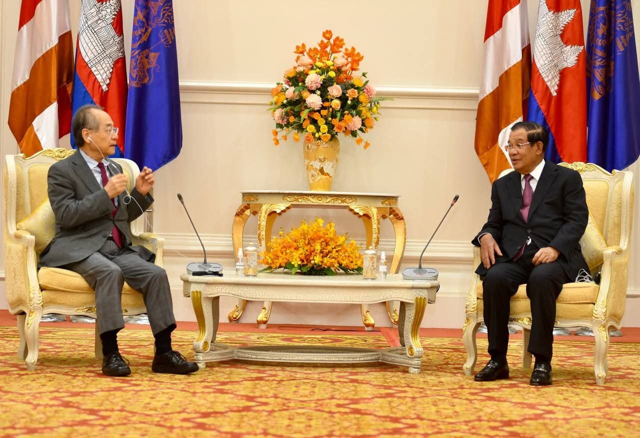 សម្តេចតេជោ ណែរនាំឱ្យមន្ត្រីកម្ពុជា ធ្វើការជាមួយភាគីជប៉ុន ពាក់ព័ន្ធនឹងកិច្ចការពារទឹកជំនន់ស្ទឹងព្រែកត្នោត