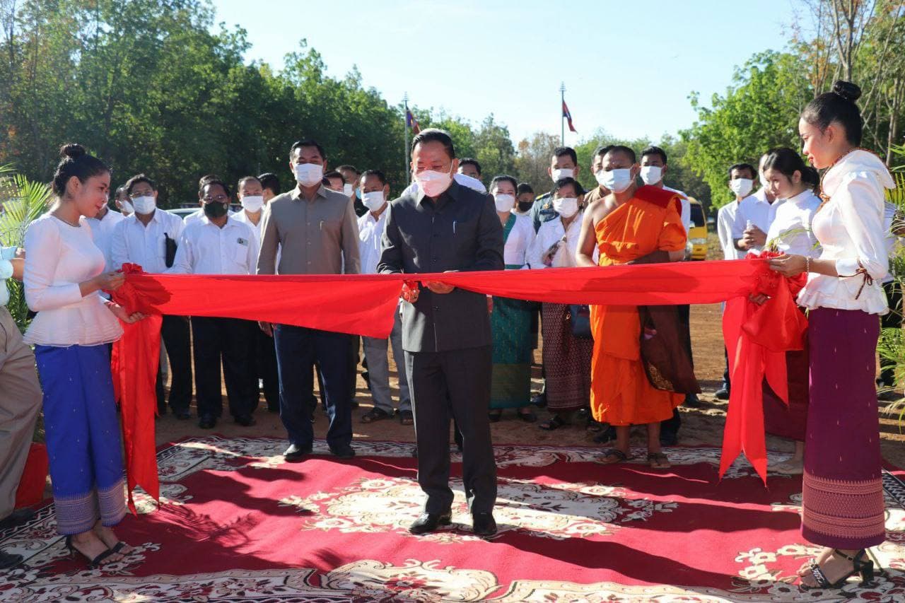 ឯកឧត្តម ចាយ បូរិនតំណាងដ៏ខ្ពង់ខ្ពស់ឯកឧត្តម បណ្ឌិតហ៊ុន ម៉ាណែត អញ្ជើញសម្ពោធឆ្លងសមិទ្ធផលនានានៅក្នុងវត្តតេជសុវណ្ណភូមិស្ថិតនៅស្រុកត្បូងឃ្មុំខេត្តត្បូងឃ្មុំ