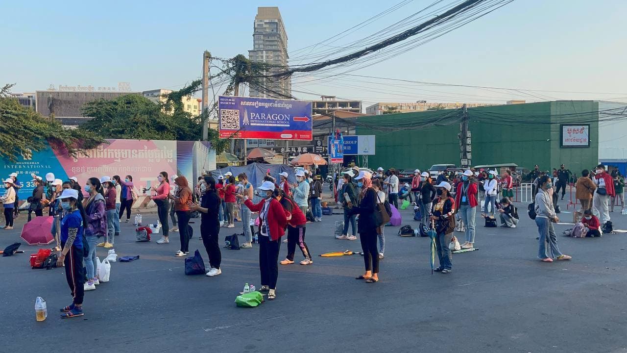 រកឃើញអ្នកវិជ្ជមានកូវីដ១៩ចំនួន៤នាក់ទៀត ក្នុងចំណោមក្រុមបាតុករអតីតបុគ្គលិកណាហ្គាវើល២៦៣នាក់