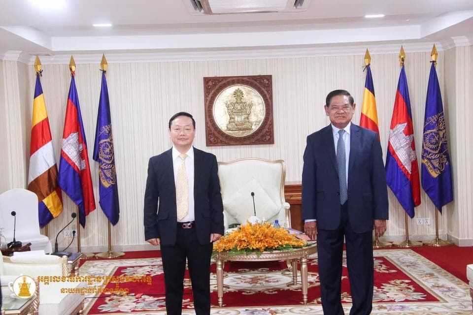 សម្តេចក្រឡាហោម ស ខេង អនុញ្ញាតឱ្យប្រធានស្ថានតំណាងទើបតែងតាំងថ្មី នៃក្រសួងនគរបាលអមស្ថានទូតវៀតណាម ប្រចាំព្រះរាជាណាចក្រកម្ពុជា ចូលជួបសម្តែងការគួរសម