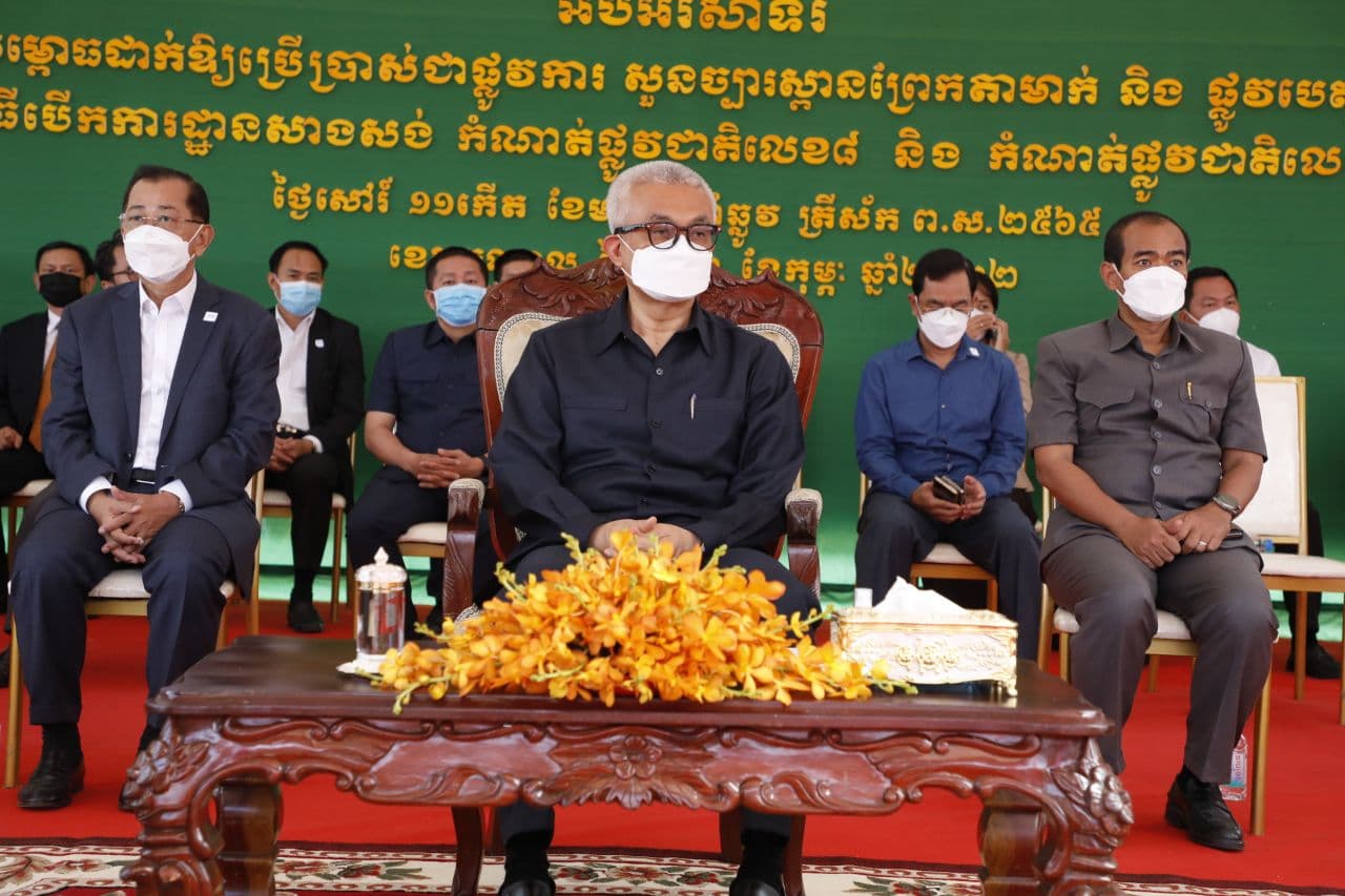 កំណាត់ផ្លូវជាតិលេខ ៨ ប្រវែងជាង ៥៥គីឡូម៉ែត្រ ចាប់ផ្តើមបើកការដ្ឋានសាងសង់ក្នុងថ្ងៃនេះ