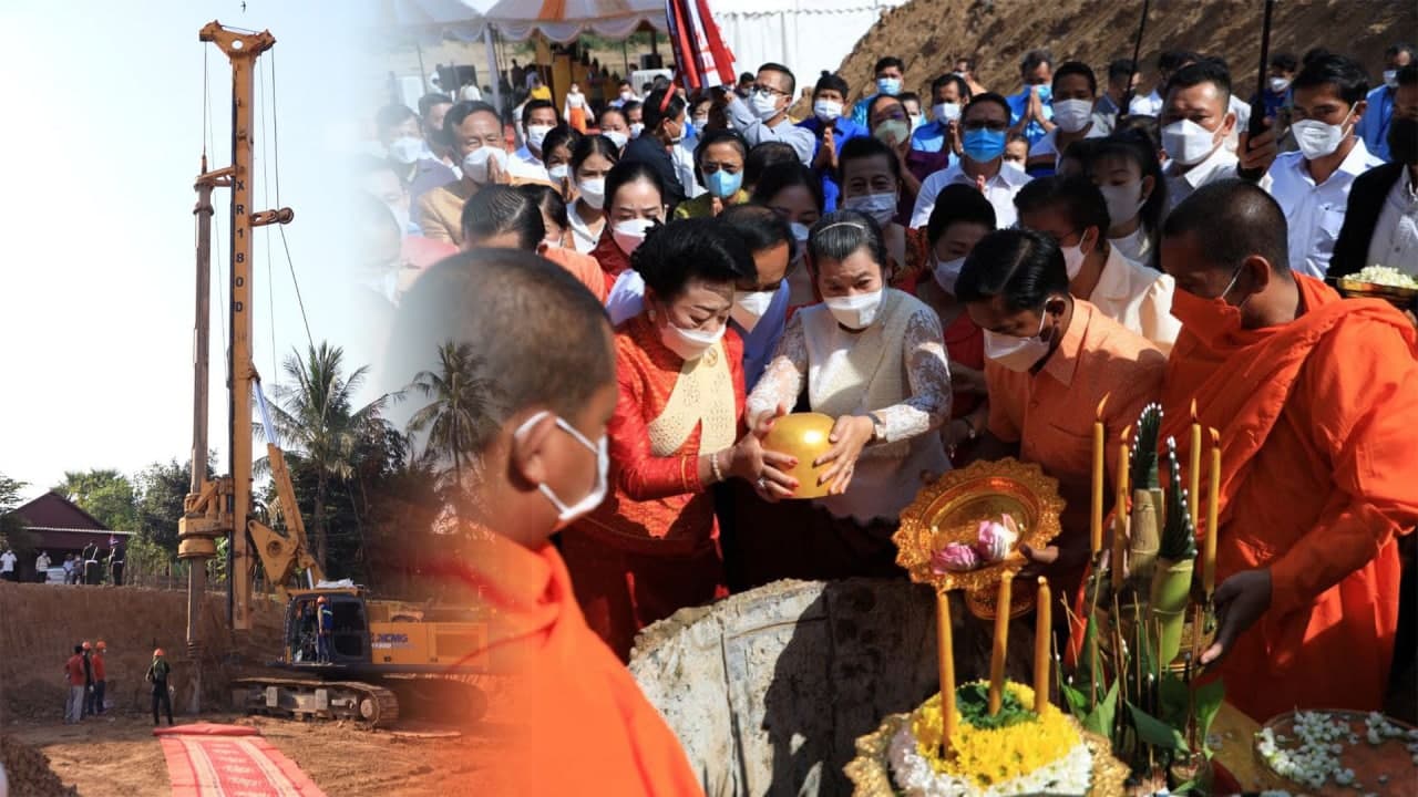 ពលរដ្ឋនឹងមានភាពងាយស្រួលជាងមុន ខណៈស្ពានបេតុង មួយខ្សែឆ្លងកាត់ស្ទឹងសែន ផ្តើមការសាងសង់