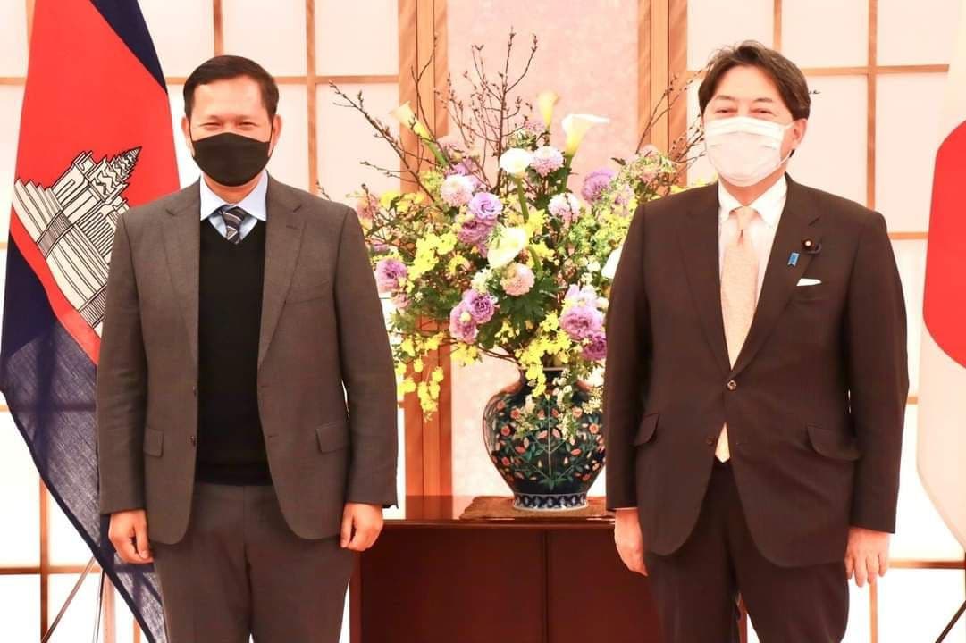 ឯកឧត្តម HAYASHI Yoshimasa រដ្ឋមន្ត្រីការបរទេសជប៉ុន៖ ឯកឧត្តម ហ៊ុន ម៉ាណែត មិនត្រឹមតែជាបញ្ញាវ័ន្តផ្នែកសេដ្ឋកិច្ចប៉ុណ្ណោះទេ តែក៏ជាអ្នកនយោបាយជាន់ខ្ពស់ប្រកបដោយទស្សនវិស័យ