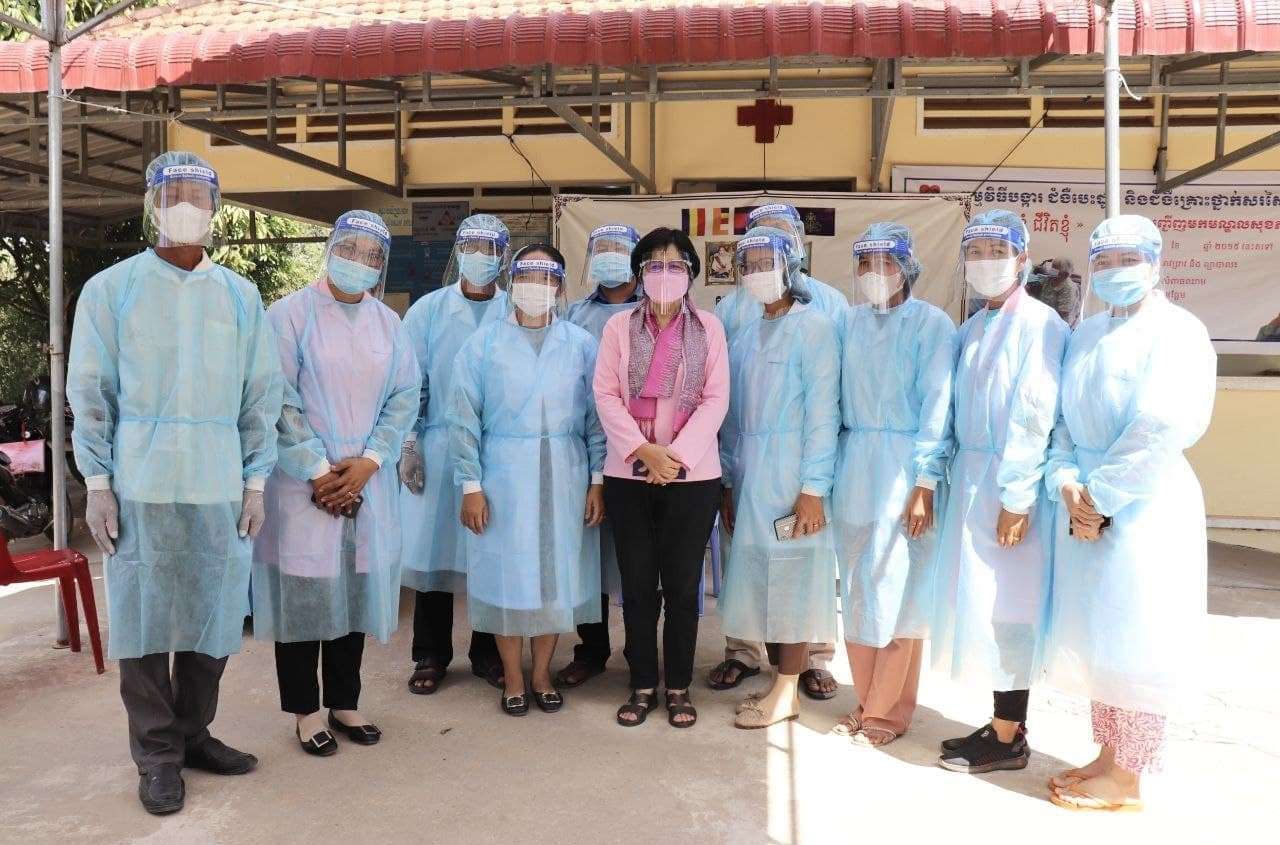 កំណើននៃការចាក់វ៉ាក់សាំងបង្ការជំងឺកូវីដ១៩ គិតត្រឹមថ្ងៃទី១៧ ខែកុម្ភៈ