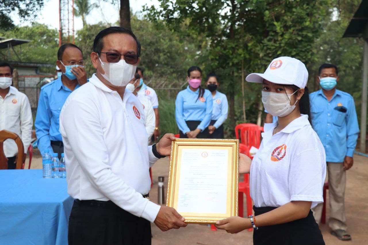 សមាជិកថ្មីចំនួន ១១០នាក់ ត្រូវបានប្រកាសបញ្ចូលជាសមាជិកគណបក្សប្រជាជនកម្ពុជាឃុំទឹកល្អក់ ខេត្តព្រះសីហនុ